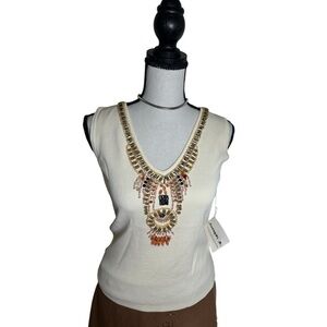 Vintage Women’s Joseph Questcequecest Silk Top - Size S